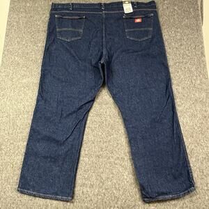 Dickies Jeans Mens 52x30 (Fits 50x31) Blue 100% Cotton Denim - New Irregular